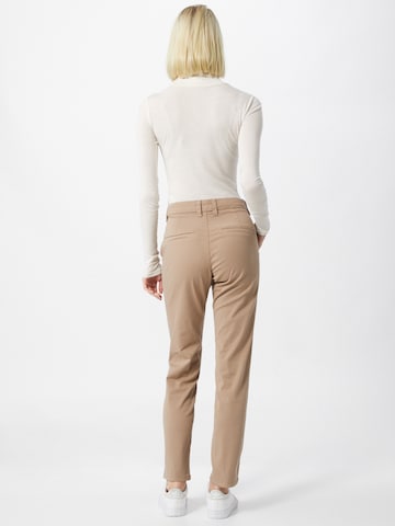 SELECTED FEMME Tapered Housut 'Mіley' värissä ruskea