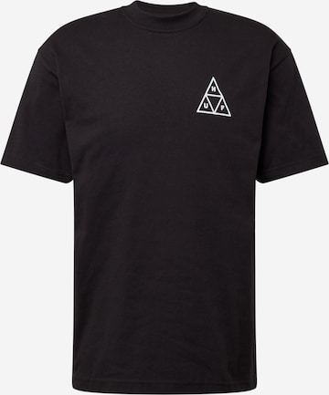 HUF Shirt in Zwart: voorkant