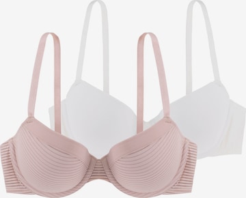 Soutien-gorge 'LOUISE' Dorina en rose : devant