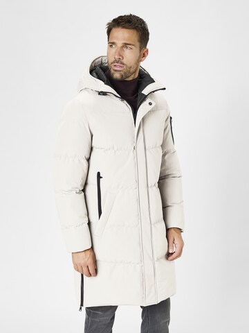 TRIBECA Winter Jacket in White: front