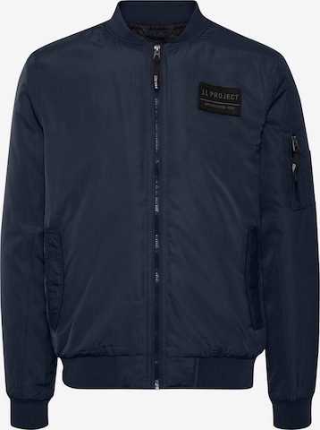 11 Project Between-Season Jacket in Blue: front