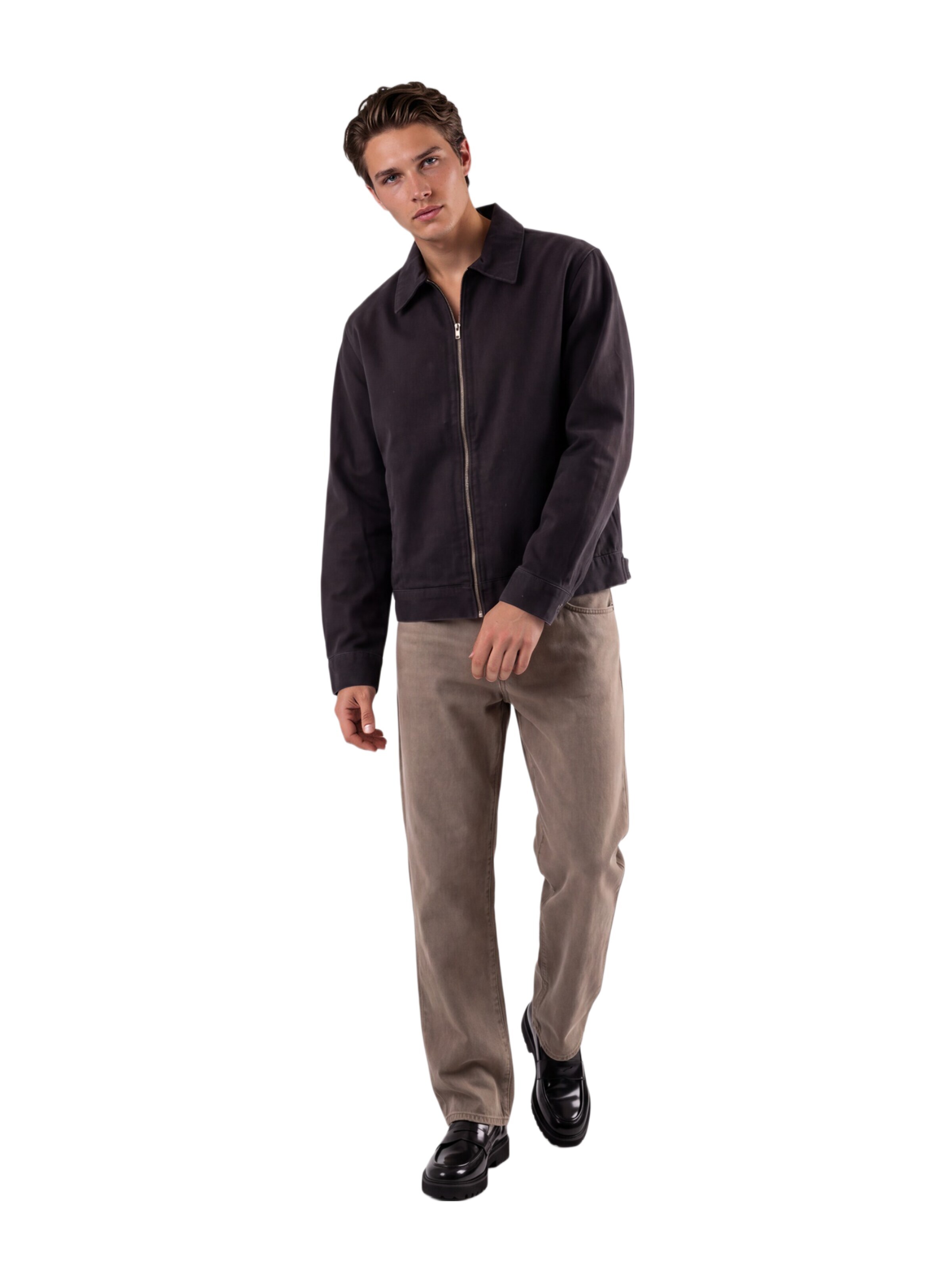 HEFTYKA Between-Season Jacket in Black