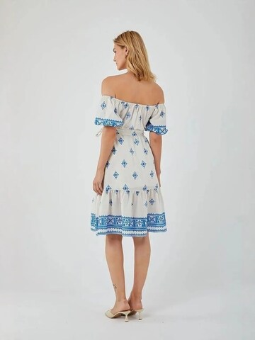 Robe MixRay en bleu