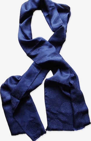 Posh Gear Schal 'Satinecho' in Blau: Vorderseite