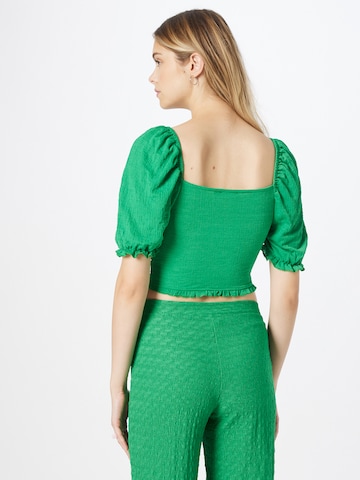 Nasty Gal Shirt in Green