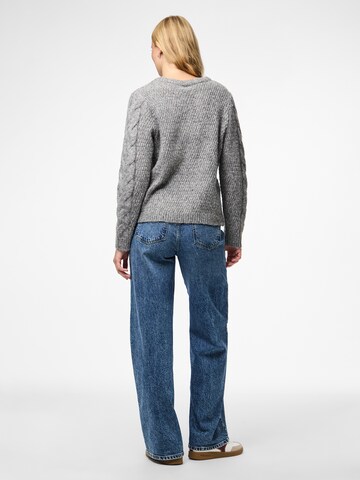 PIECES - Jersey 'PCNINA' en gris