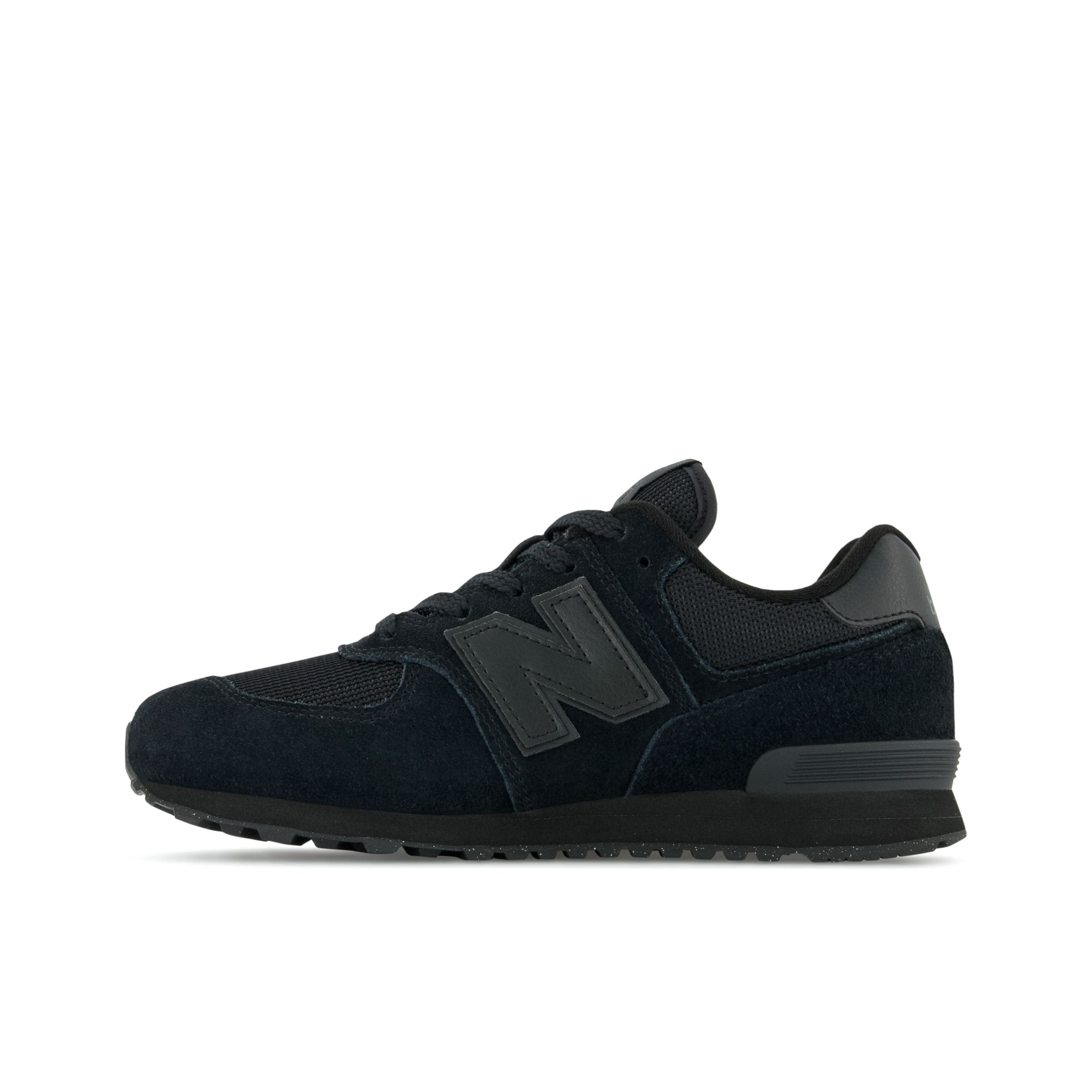 Baskets '574' new balance en noir : devant