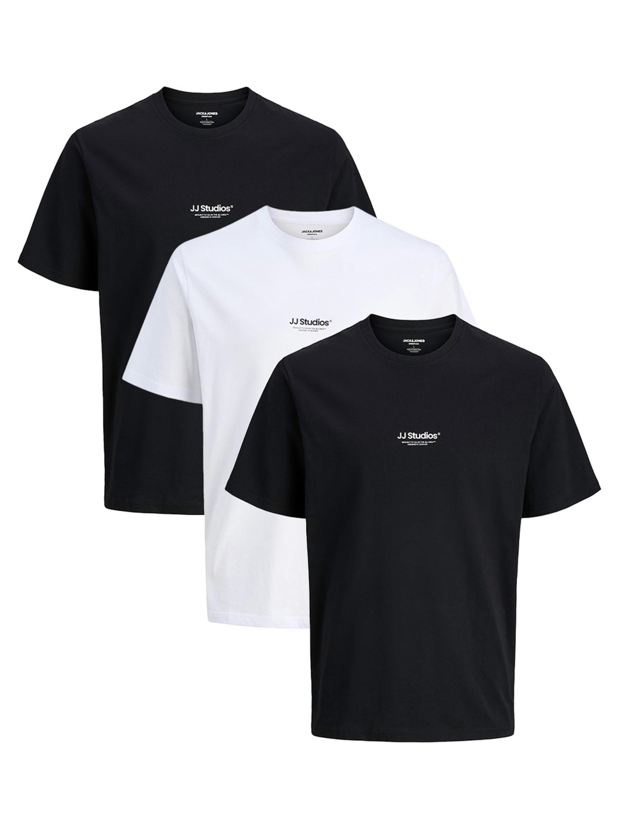 JACK & JONES Shirt 'Soho' in mottled black, Item view