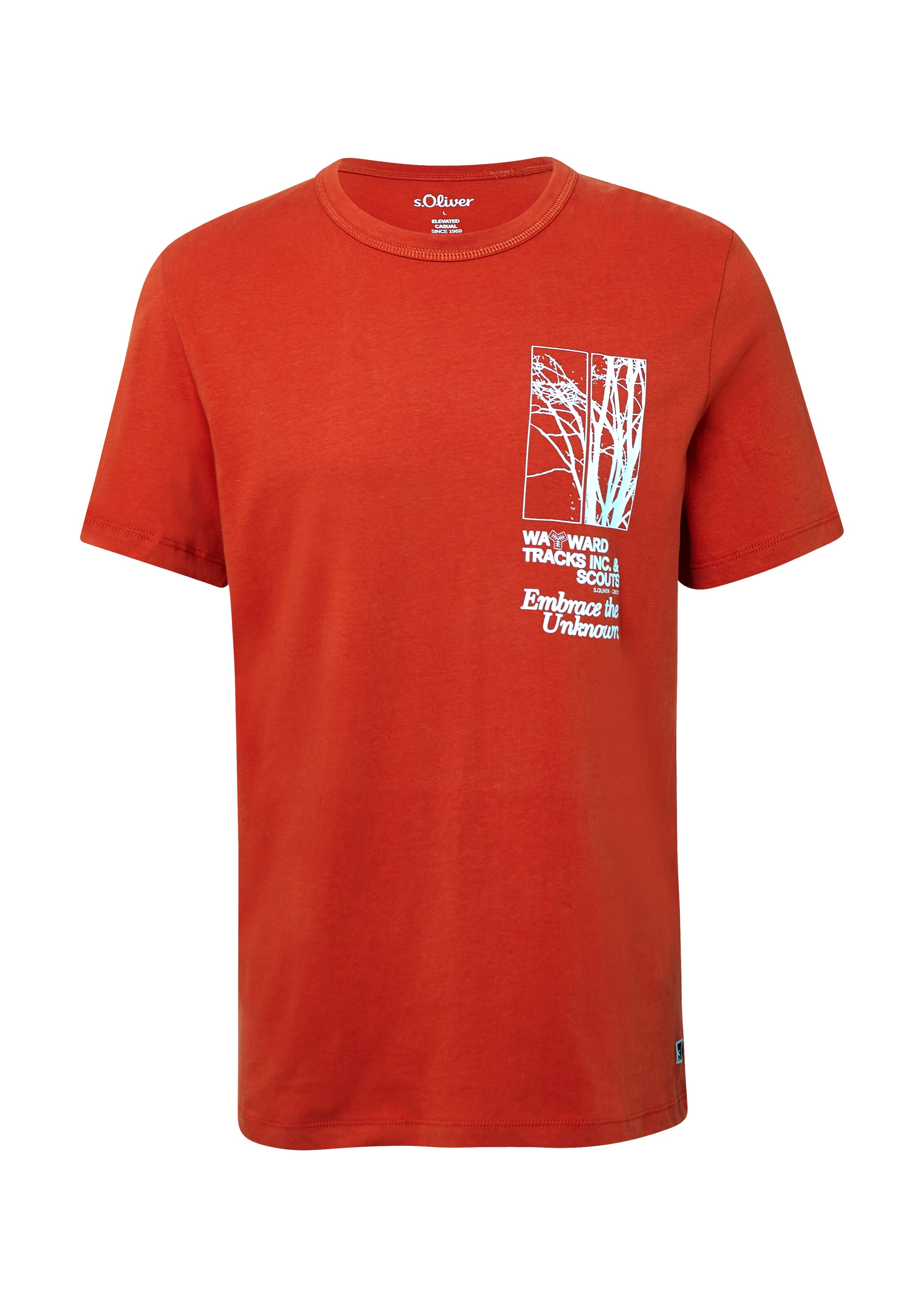 T-Shirt s.Oliver en rouge : devant