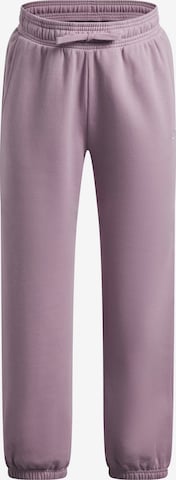 UNDER ARMOUR Pants in Purple: front