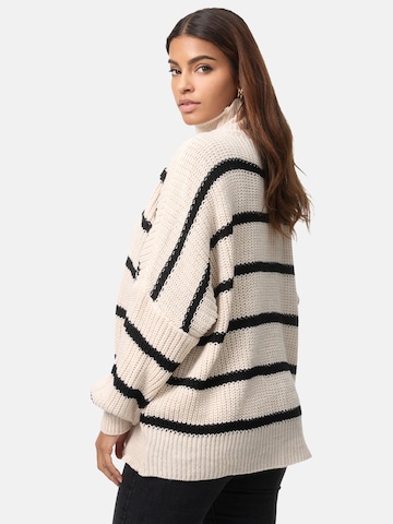 Elara Pullover i overstørrelse i beige