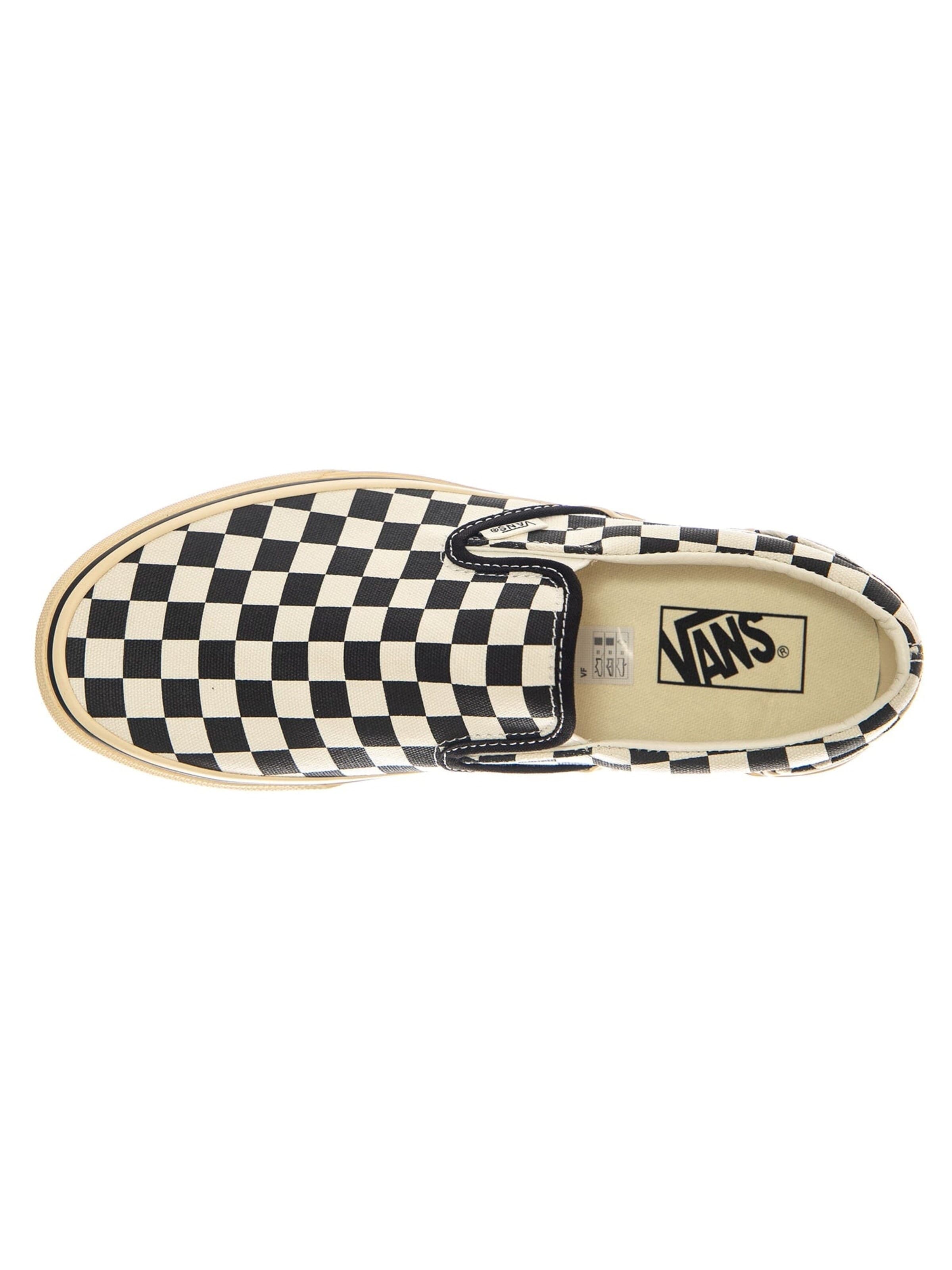 VANS Slip On 'CLASSIC SLIP-ON CHBD BLACK / MARSHMALLOW' i sort