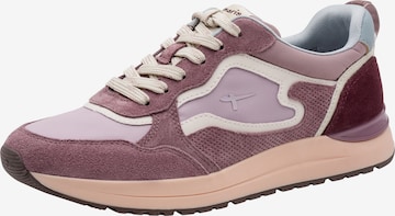 Tamaris Platform trainers in Pink: front