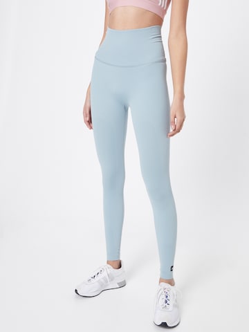 ADIDAS PERFORMANCE Workout Pants in Blue: front