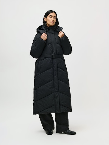 LeGer by Lena Gercke Zimný kabát 'Lynara' - Čierna: predná strana