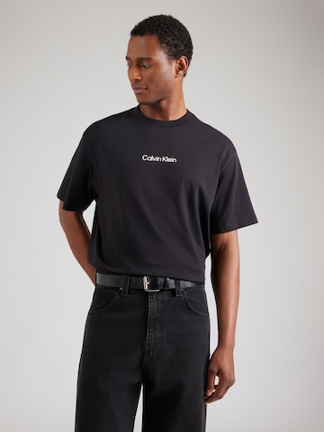 Calvin Klein Jeans Shirt 'OBSESSION' in Zwart