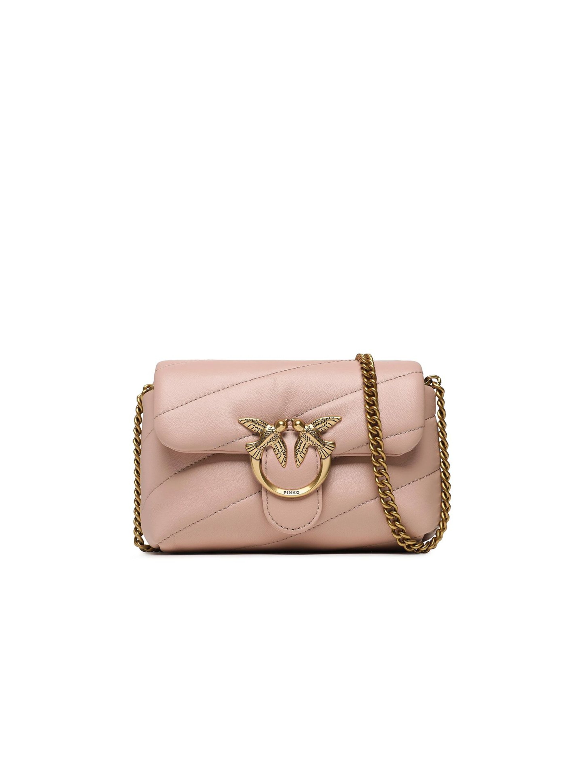 PINKO - Bolso de hombro 'LOVE BABY' en rosa: frente