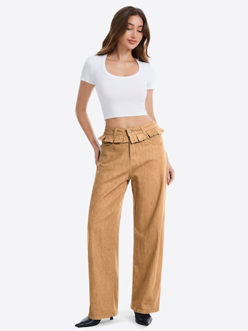 Imily Bela Loosefit Jeans i grøn