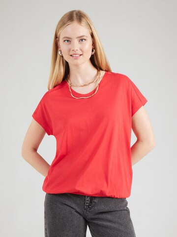 CECIL Majica | rdeča barva: sprednja stran