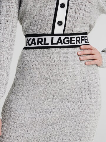 Karl Lagerfeld - Falda en gris