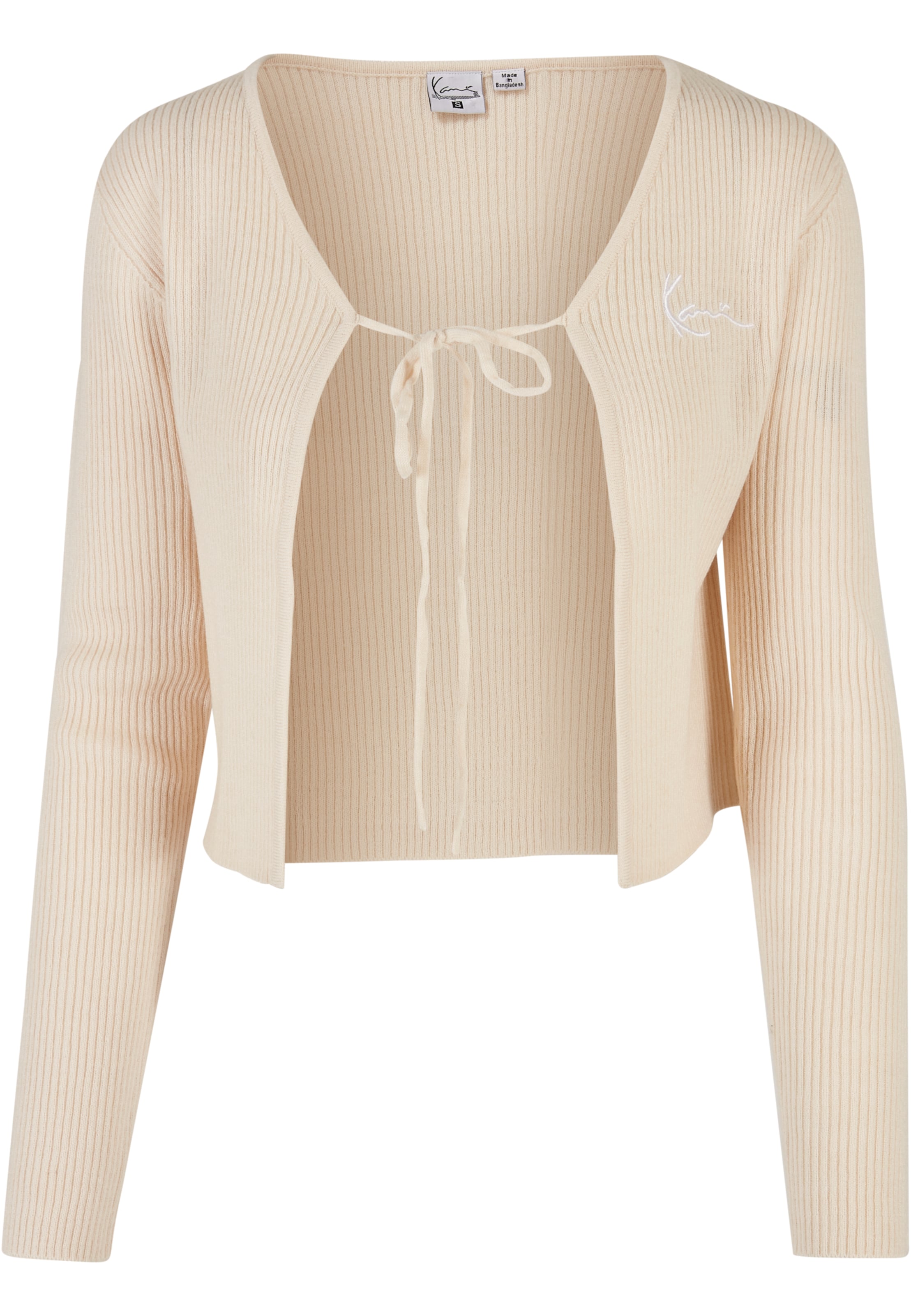 Karl Kani Strickjacke in Beige: Vorderseite