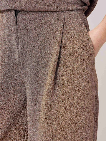 Loosefit Pantalon Deeluxe en marron