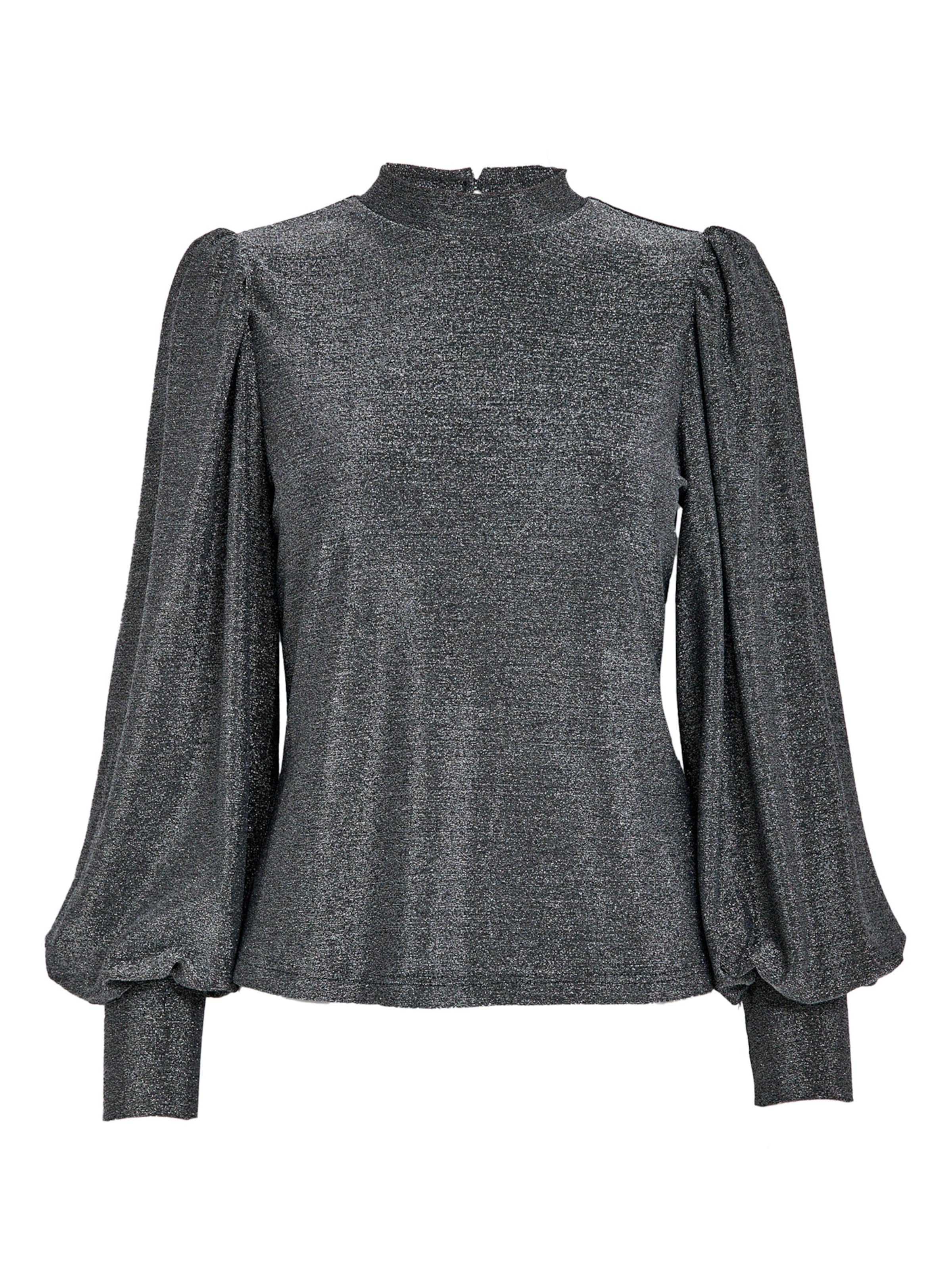 Peppercorn Top 'Lucina' in Grijs: voorkant