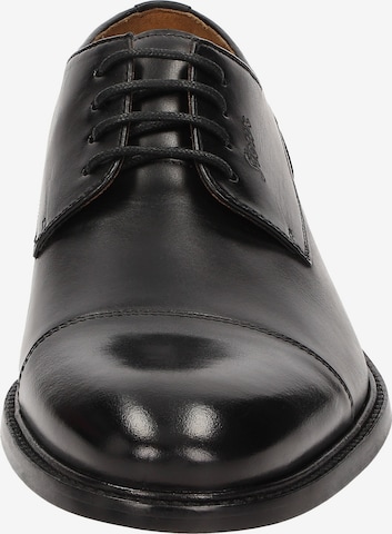 SIOUX Lace-Up Shoes ' Lopondor-701 ' in Black