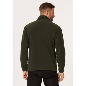 Gipfelglück Athletic Fleece Jacket 'Michl' in Green