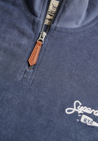 Superdry & Co Sweatshirt 'Heritage' in Blauw