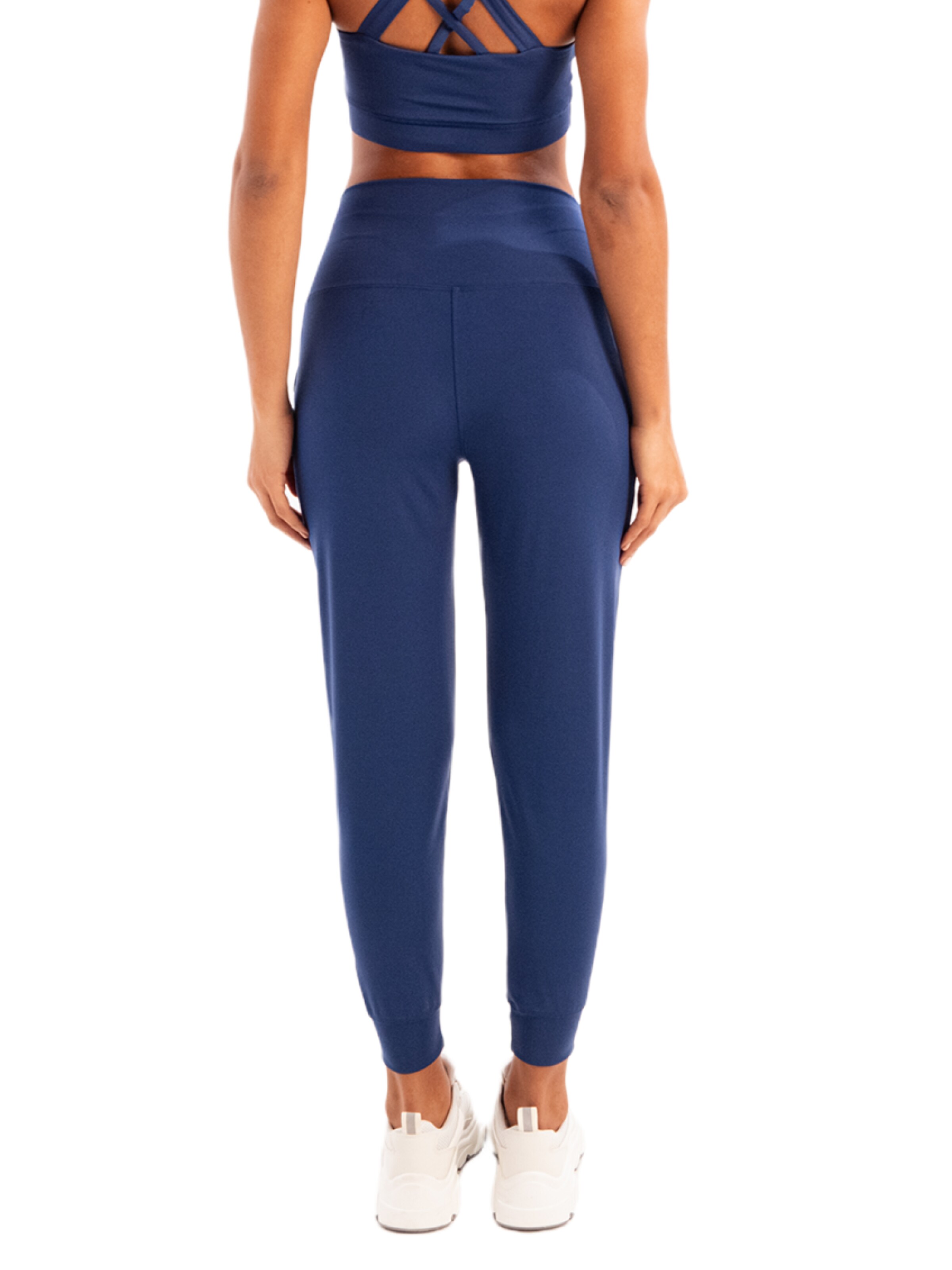 Justever Tapered Hose in Blau