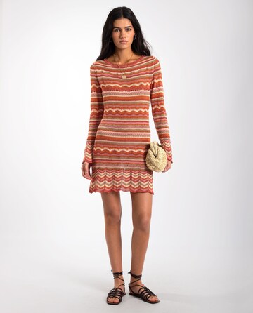 THE-ARE - Vestido de malha em mistura de cores