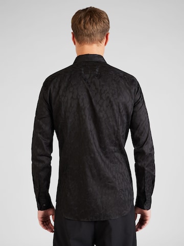 Coupe slim Chemise 'Pit' JOOP! en noir