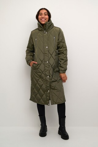 Kaffe Between-seasons coat in Green