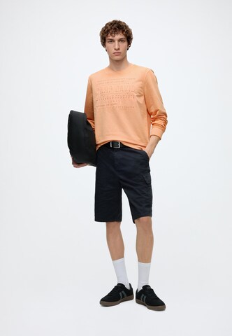CAMP DAVID Sweatshirt in Orange
