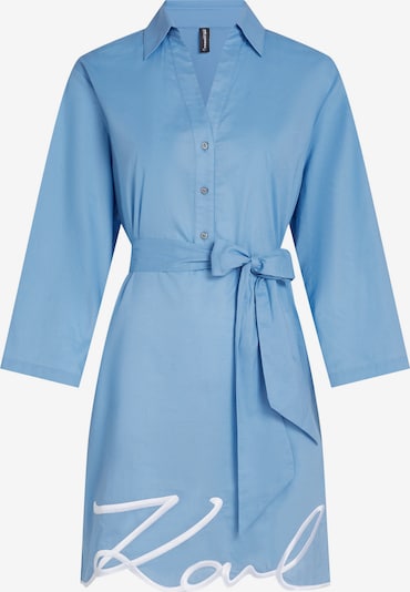 Paplūdimio suknelė 'Signature' iš Karl Lagerfeld, spalva – dangaus žydra, Prekių apžvalga