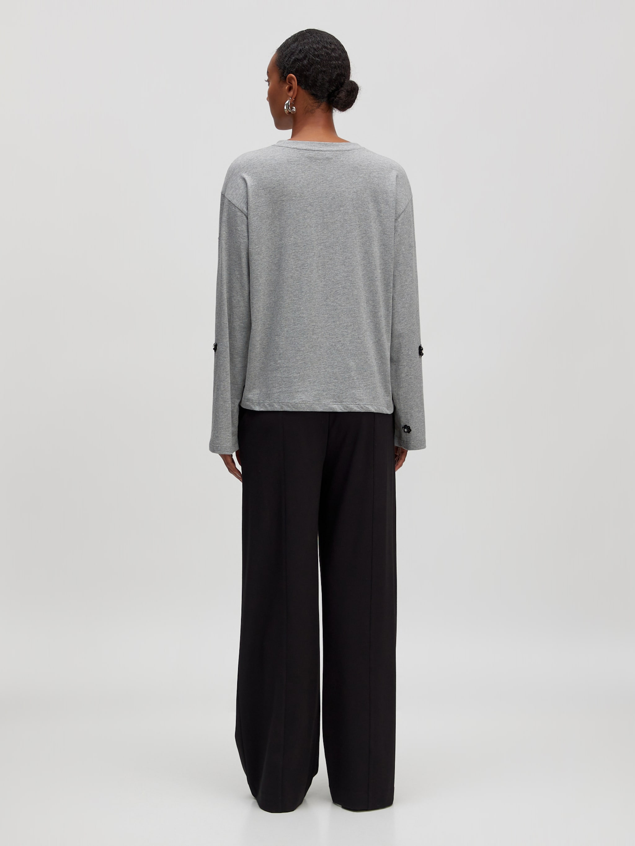 EDITED Producten Shirt 'Rosiel' Grijs