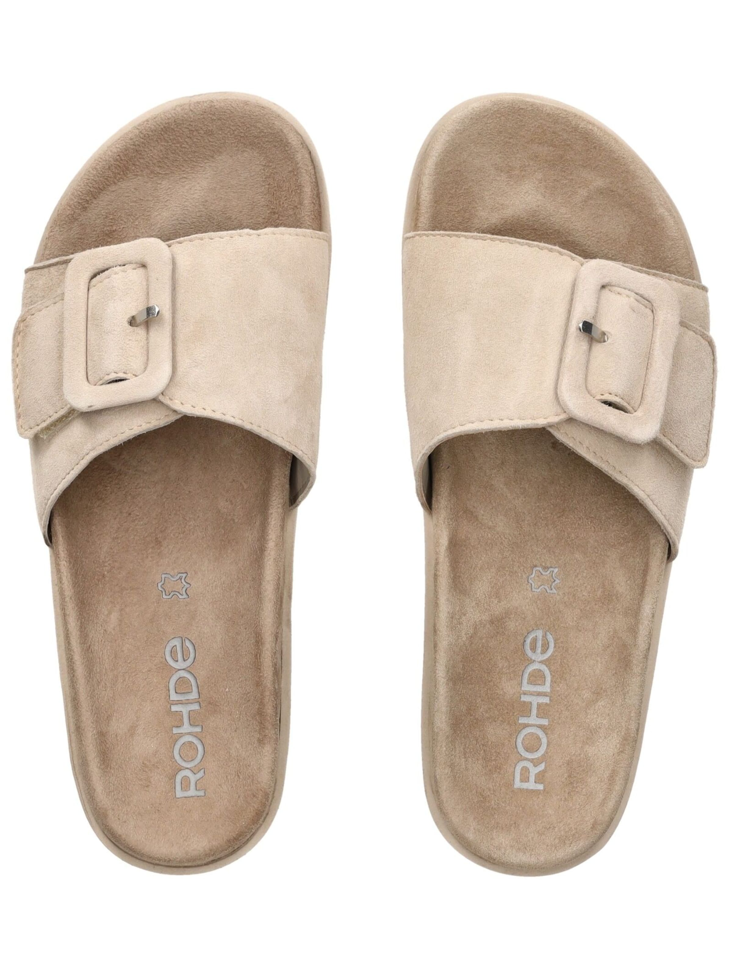 ROHDE Muiltjes in Beige
