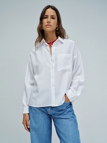 Salsa Jeans Hemd in Weiß: Vorderseite