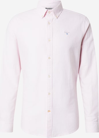 Barbour Regular fit Srajca | roza barva: sprednja stran
