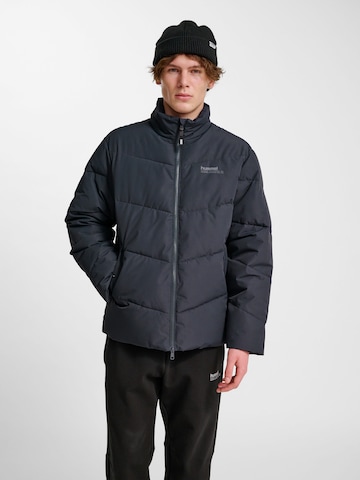 Hummel Sports jacket in Grey: front