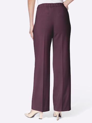 regular Pantaloni di heine in lilla