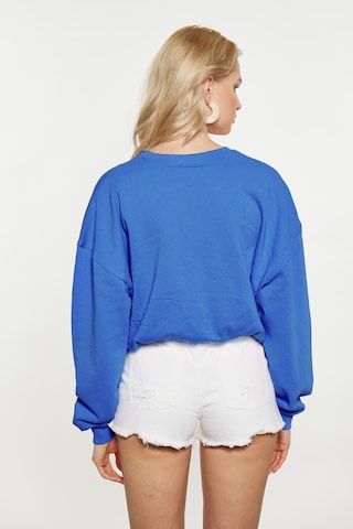 IZIA Sweatshirt in Blauw