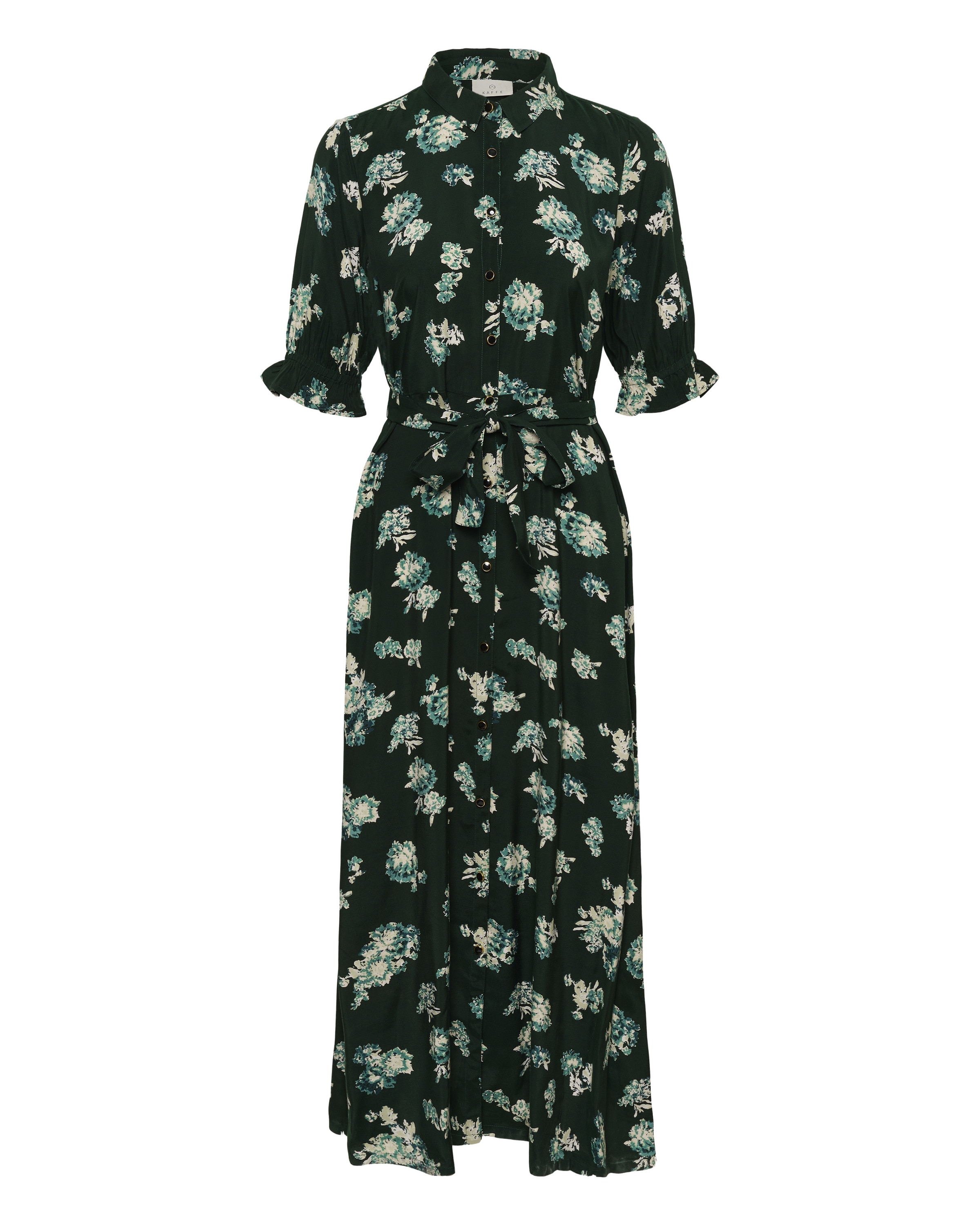 Kaffe Shirt dress 'Velana' in Black: front