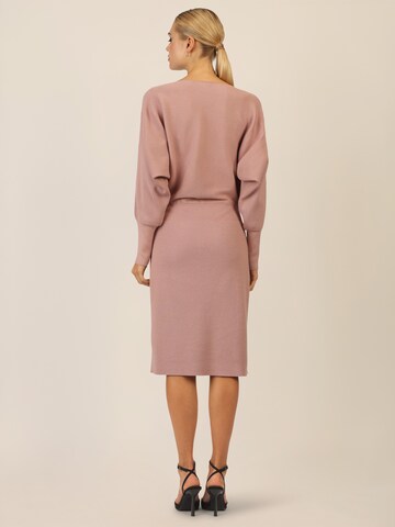 APART Knitted dress in Beige