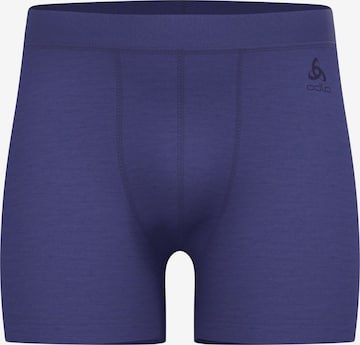 Sous-vêtements de sport ODLO en violet : devant