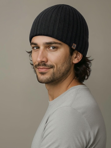 Neverless Mütze '2383' in Schwarz