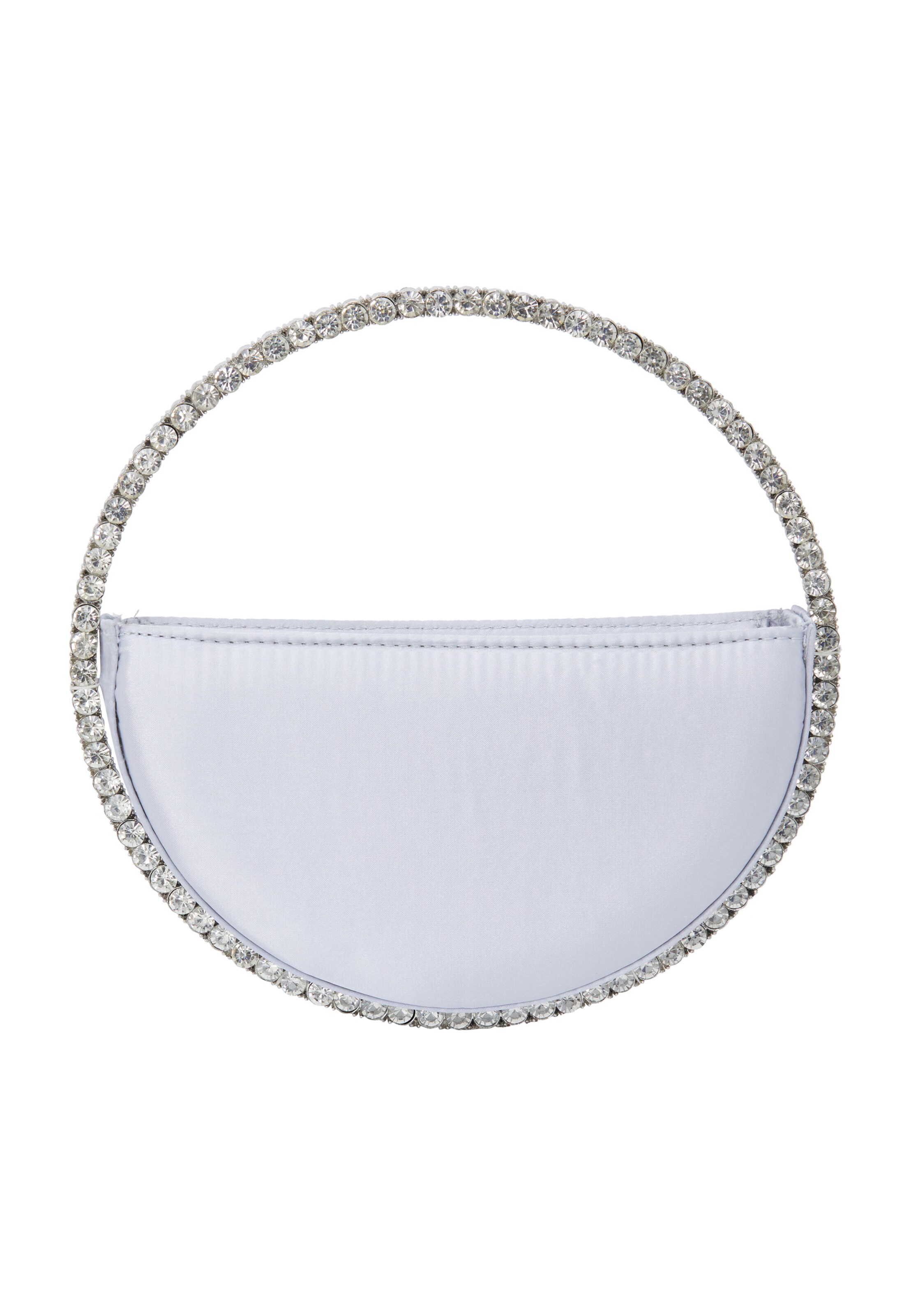 myMo at night Listová kabelka - Strieborná: predná strana