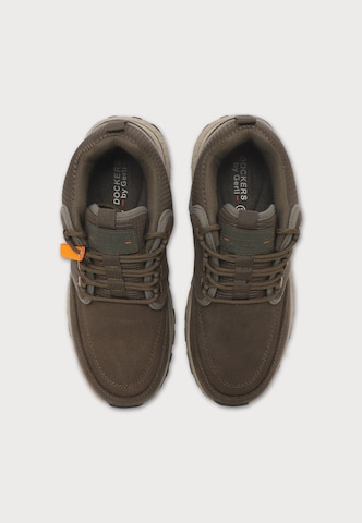 Dockers by Gerli - Botas con cordones en verde
