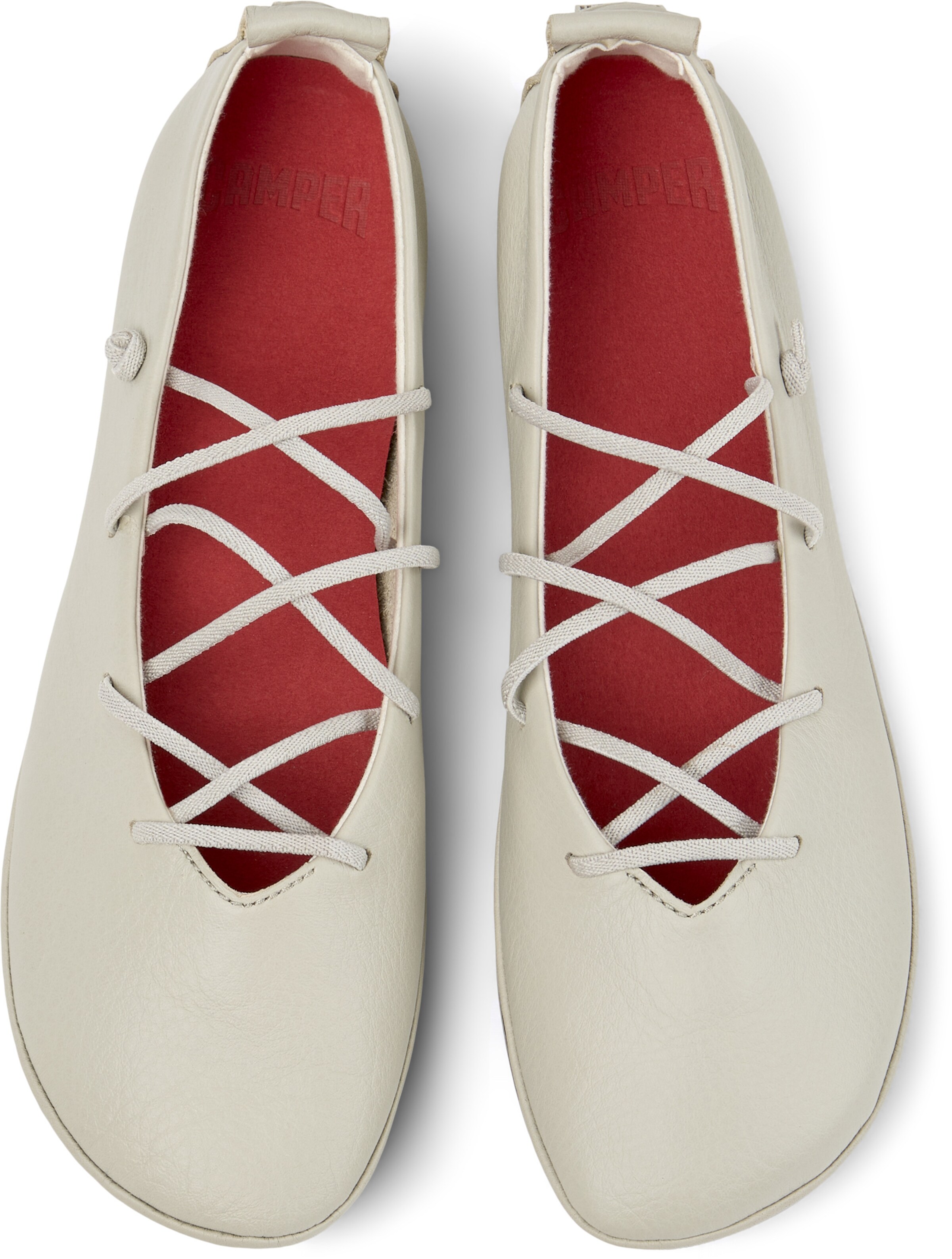 Ballerina con cinturino ' Right Nina ' di CAMPER in beige